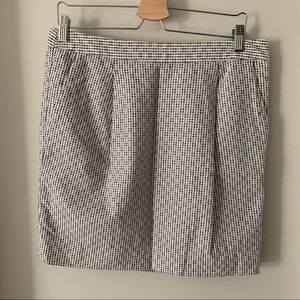Gap Black and White Skirt